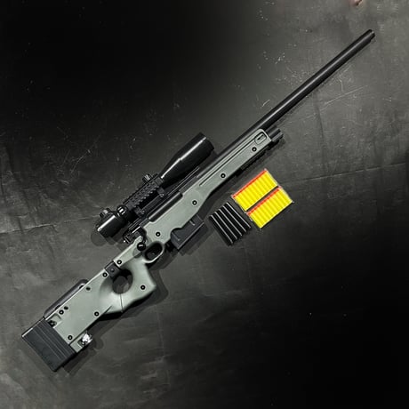 【JIEYING・AWM】L96A1風　3色　スポンジダーツ　ボルトアクション排莢トイガン