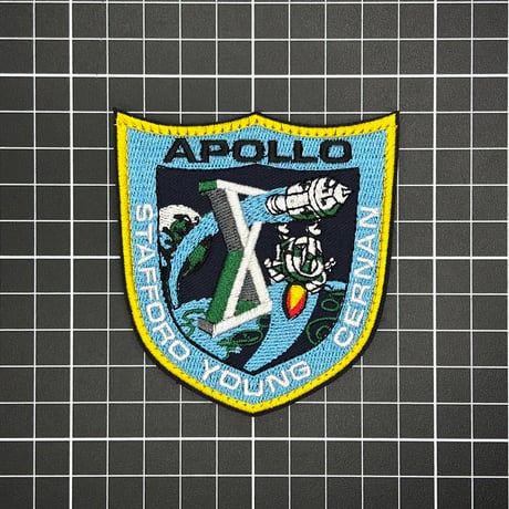 【アポロ10号】 APOLLO NASA 記念章　パッチ　ベルクロワッペン