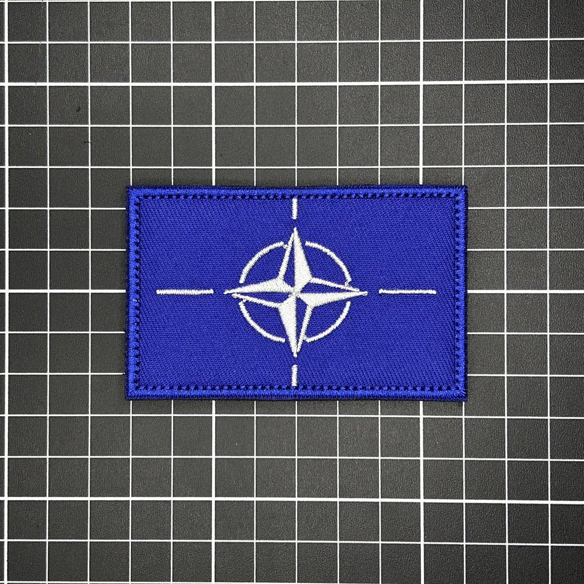 NATO・北大西洋条約機構】 国旗・地域旗 ベルクロワッペン | 【臥龍