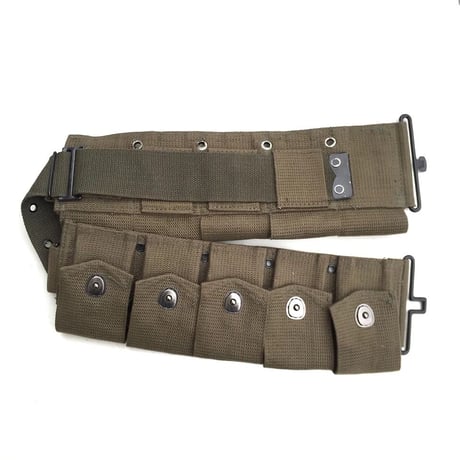 【WW2米軍】US M1 ガランドカートリッジベルト 10ポケット  複製品