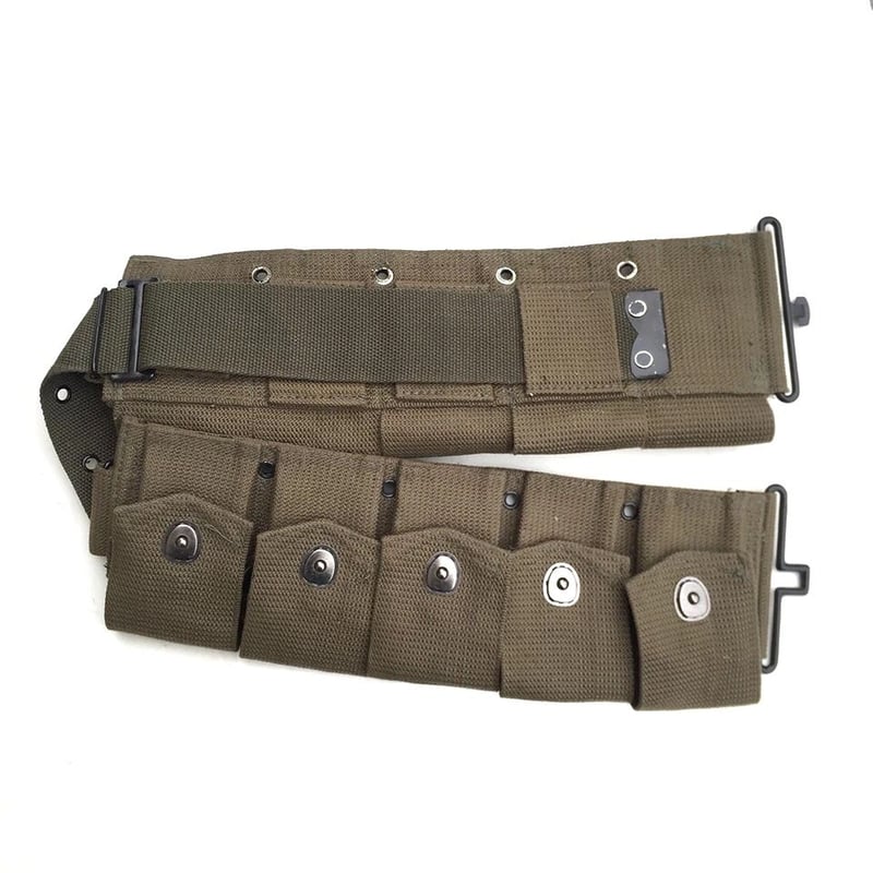 WW2米軍】US M1 ガランドカートリッジベルト 10ポケット 複製品