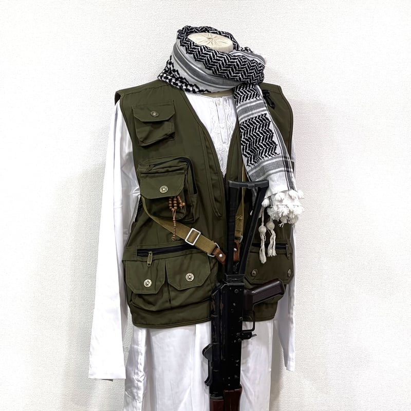 OD多機能ベスト・民兵装備 L－3XLサイズ | 【臥龍商店】輸入