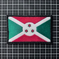 【ブルンジ ・ Burundi】 国旗　ベルクロワッペン