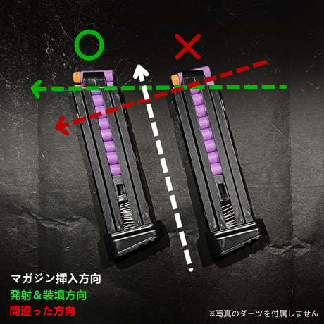 【Lizzy3.0】ショートダーツ・タクティカルブラスター