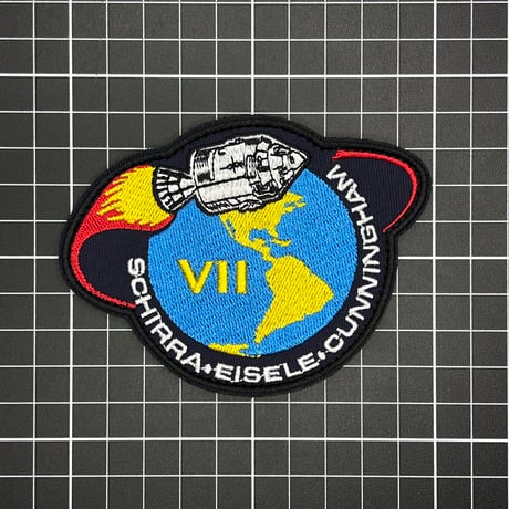 【アポロ7号】 APOLLO NASA 記念章　パッチ　ベルクロワッペン