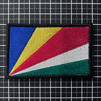 【セーシェル ・ Seychelles】 国旗　ベルクロワッペン