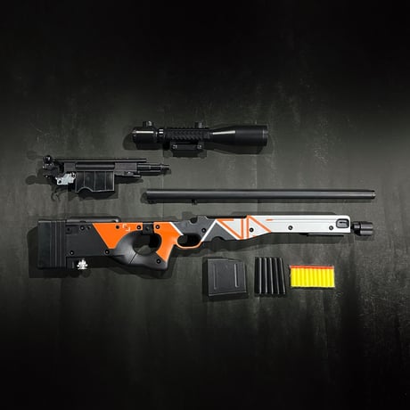 【JIEYING・AWM】L96A1風　3色　スポンジダーツ　ボルトアクション排莢トイガン