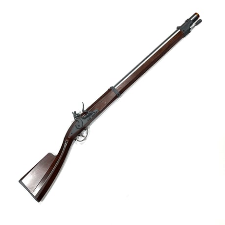 【YANHU】前装式火打石銃(フリントロック式)風ダーツブラスター　ウッド風塗装　装弾数1発