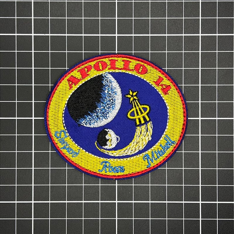 アポロ14号】 APOLLO NASA 記念章 パッチ ベルクロワッペン | 【臥龍