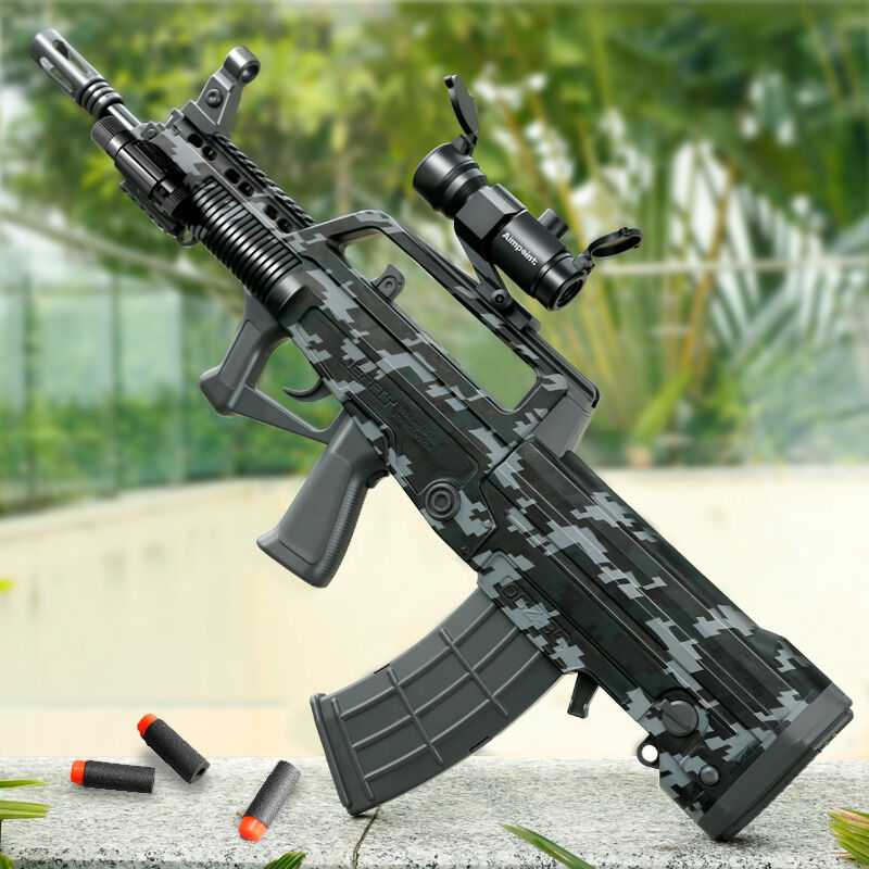SBL・QBZ-95】電動スポンジダーツトイガンブラスター | 【臥龍商店
