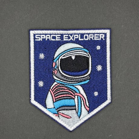 SPACE EXPLORER　NASA　記念章　パッチ　ベルクロワッペン