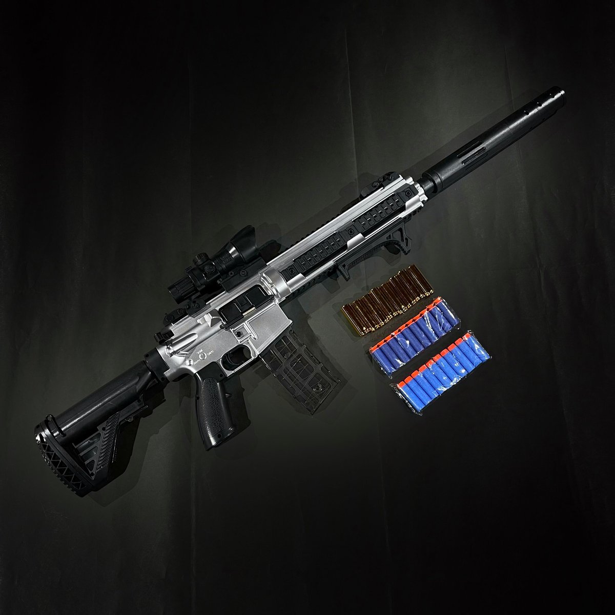 M416】スポンジダーツ・エアコッキング排莢型トイガン | 【臥龍
