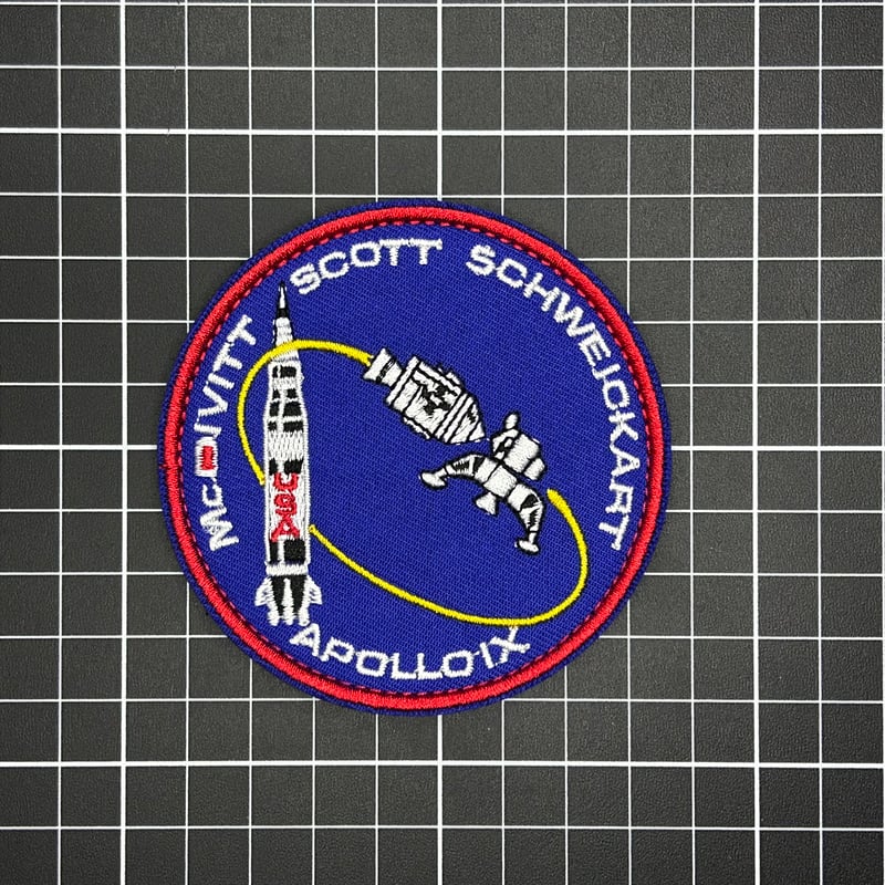 アポロ9号】 APOLLO NASA 記念章 パッチ ベルクロワッペン