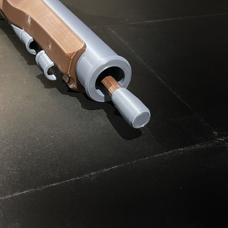 【3Dプリンター製品】前装式マスケット銃風ブラスター　装弾数1発