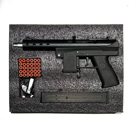 【YANHU】KG9風　フルオート　電動排莢モデルガン