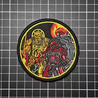 ファンタジー騎士団 SFアーマー エンブレム パッチ ベルクロワッペン マジックテープ