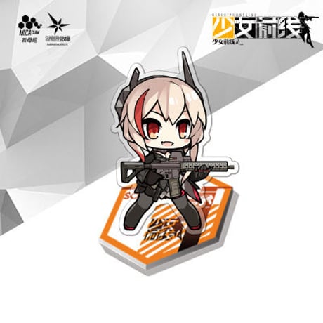 【少女前線　AR小隊】　M4A1　M16A1　AR15　SOP2　RO635 擬人キャラクター　立てるキーホルダー