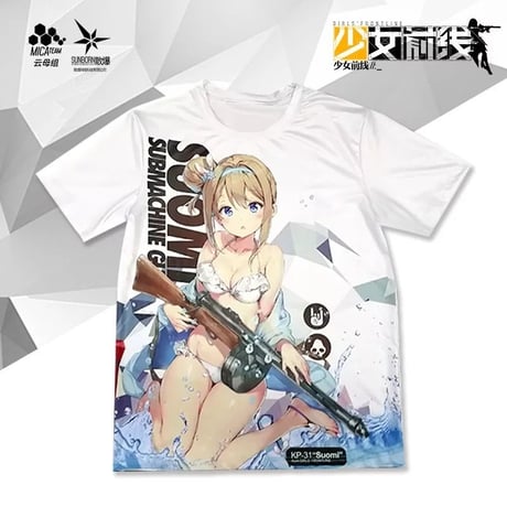 メーカー在庫切れ【少女前線】KP-31　Suomi　Ｔシャツ　グッズ
