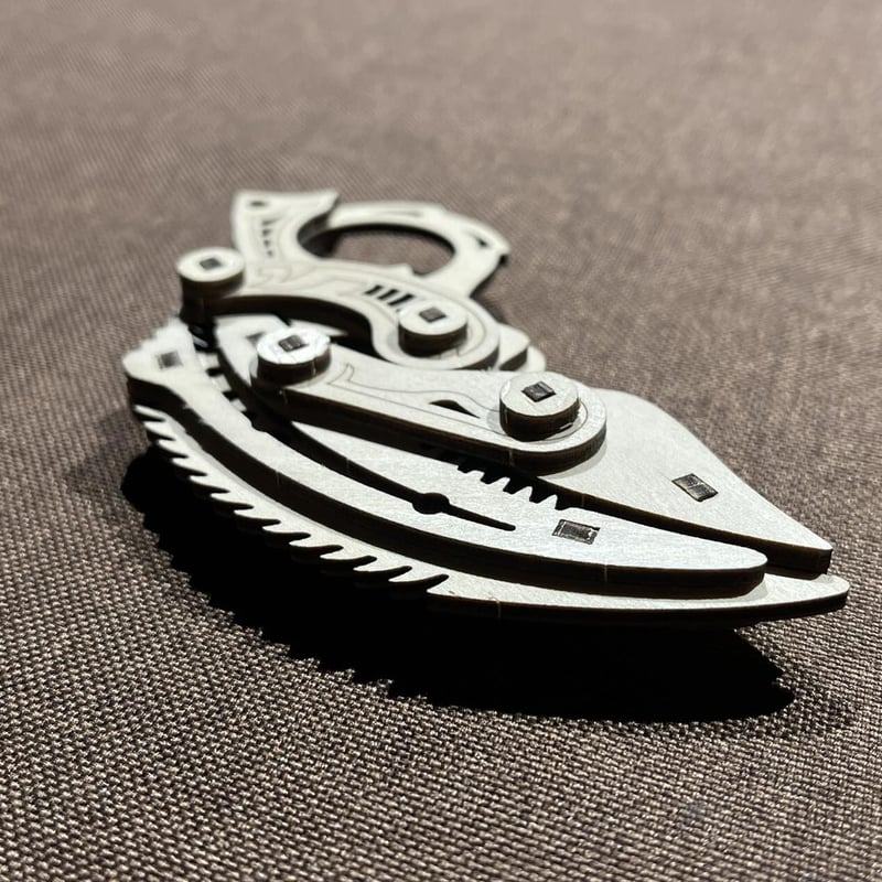 トランスカランビット 木製可動模型 | 【臥龍商店】輸入品玩具専門店