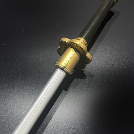 【チャンバラ武具】雁翎刀　実寸　ポリウレタン製ダミー