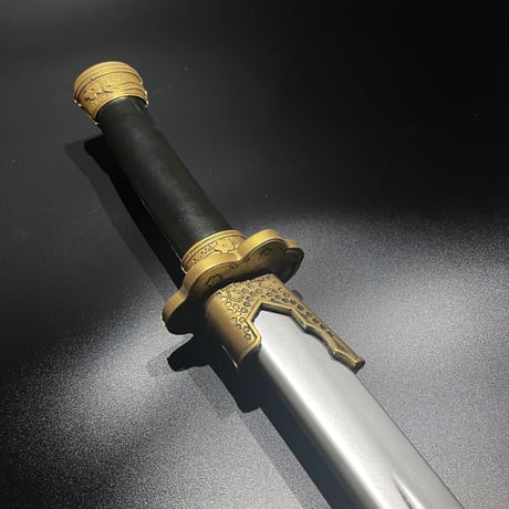 【チャンバラ武具】雁翎刀　実寸　ポリウレタン製ダミー