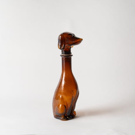 amber dog bottle