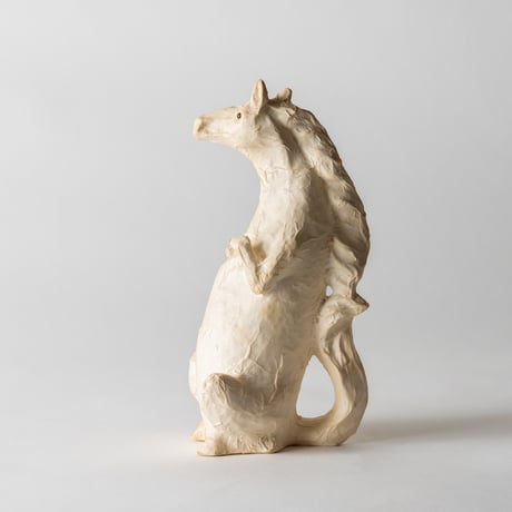sitting horse