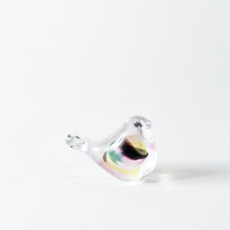 marble glass bird
