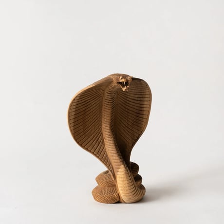 woodcarving cobra