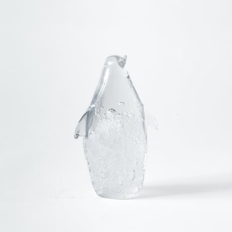 bubble glass penguin