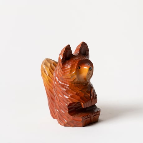 woodcarving fox