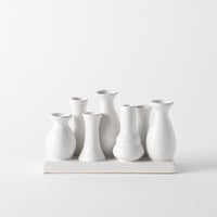 seven vases