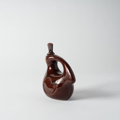crested bird bottle