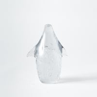 bubble glass penguin