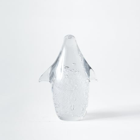 bubble glass penguin