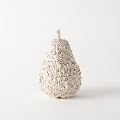 flowers covered pear