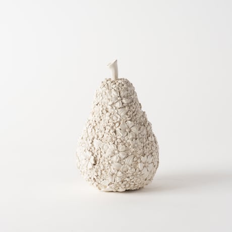 flowers covered pear