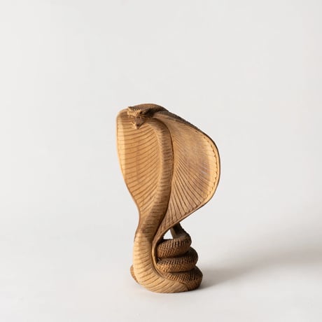 woodcarving cobra