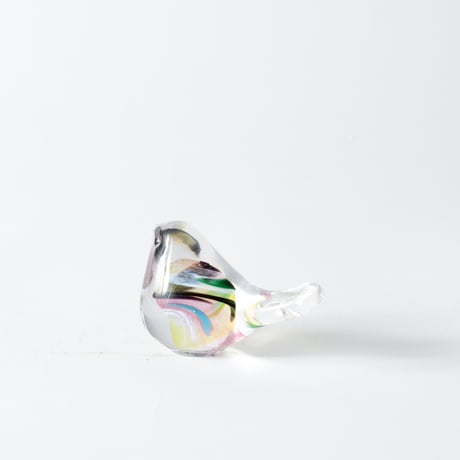 marble glass bird