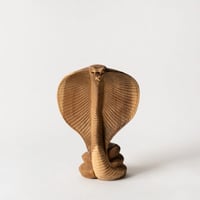 woodcarving cobra