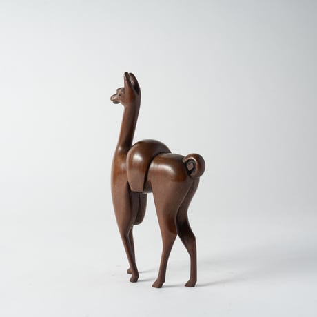composed wood llama
