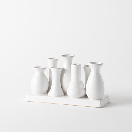 seven vases