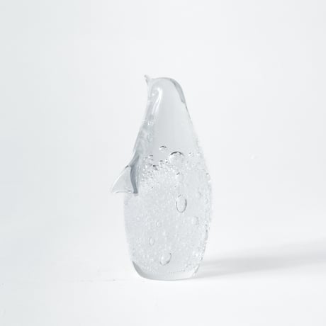 bubble glass penguin
