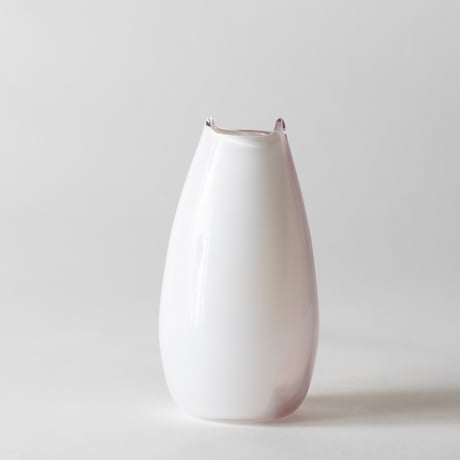 glass owl vase