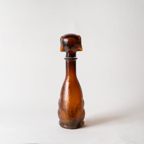 amber dog bottle