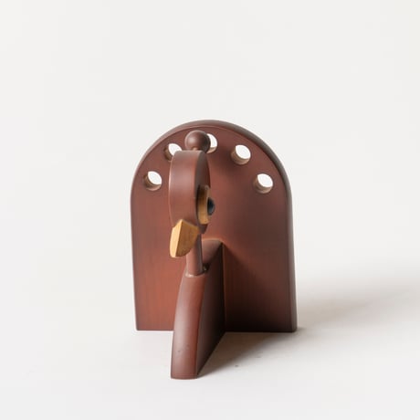 peacock bookend