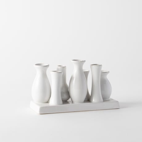 seven vases