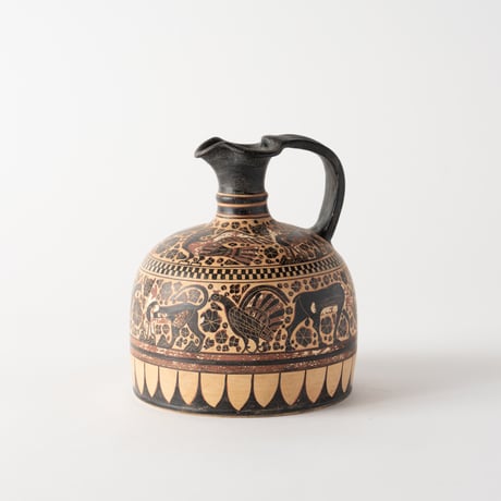 mural style jug