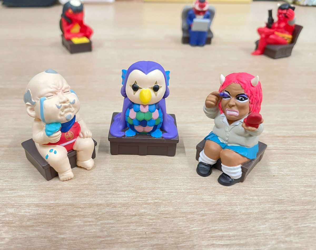 妖怪ベンチソフビー10種セットー | 福崎町観光協会