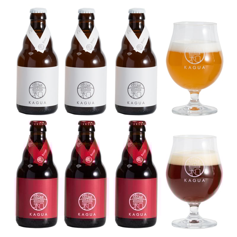 馨和kAGUA rouge/Blanc/Saison24本賞味期限2026/10 馨和 KAGUA（KAGUA Blanc／Rouge／Saison） | Far Yeast Brewing